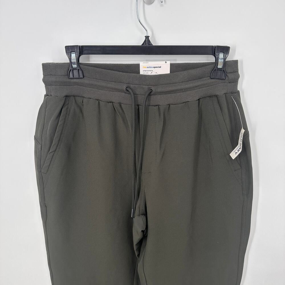 OLD NAVY NWT StretchTech GoH20 Green Joggers // S - Picture 2 of 8